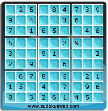 Sudoku de Nivell Molt Fàcil