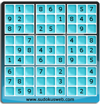 Sudoku von sehr einfacher höhe