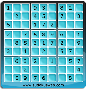 Sudoku de Niveau Très Facile