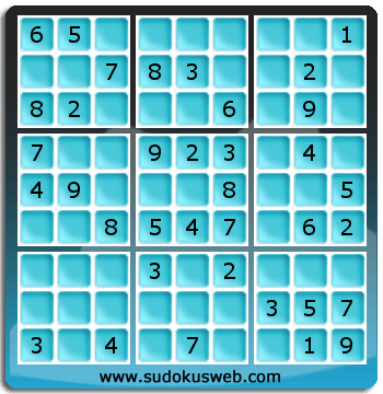 Sudoku von einfacher höhe