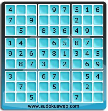 Nivel Muito Facil de Sudoku