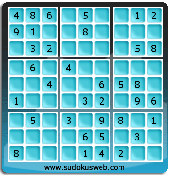 Sudoku von einfacher höhe