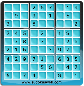 Nivel Muito Facil de Sudoku