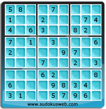 Sudoku von einfacher höhe