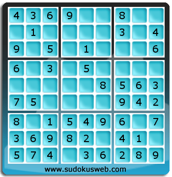 Sudoku von sehr einfacher höhe