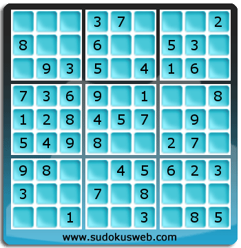 Very Easy Level Sudoku