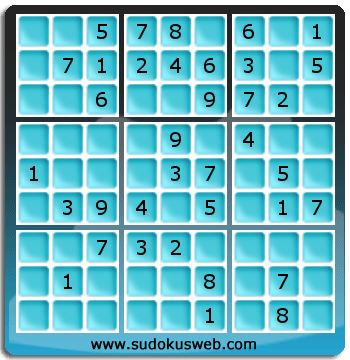 Nivel Facil de Sudoku Nivel Facil de Sudoku
