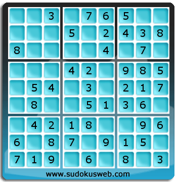 Sudoku de Niveau Très Facile Sudoku de Niveau Très Facile