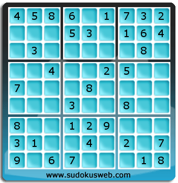 Sudoku de Niveau Facile Sudoku de Niveau Facile