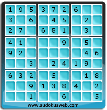 Sudoku von sehr einfacher höhe