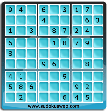 Nivel Facil de Sudoku