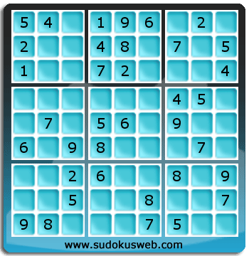 Sudoku von einfacher höhe