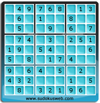 Sudoku de Nivell Molt Fàcil Sudoku de Nivell Molt Fàcil