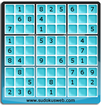 Sudoku von einfacher höhe