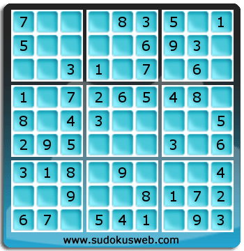 Very Easy Level Sudoku Very Easy Level Sudoku