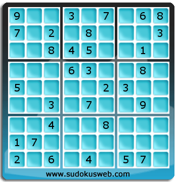 Sudoku von mittelmässiger höhe