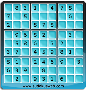 Sudoku von sehr einfacher höhe