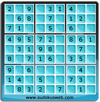 Sudoku de Nivell Molt Fàcil Sudoku de Nivell Molt Fàcil
