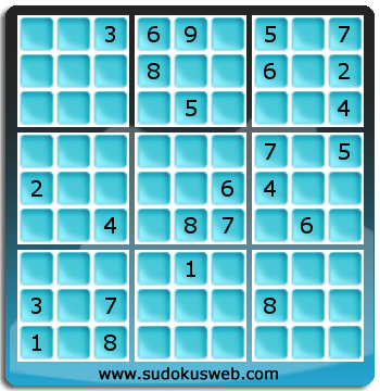 Sudoku von Fachmännischer höhe