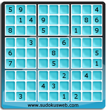 Nivel Dificil de Sudoku Nivel Dificil de Sudoku