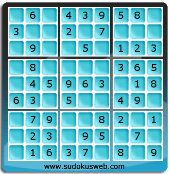 Sudoku von sehr einfacher höhe