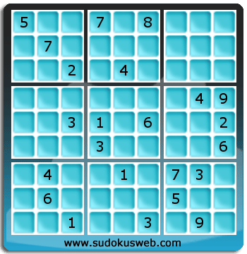 Sudoku von Fachmännischer höhe