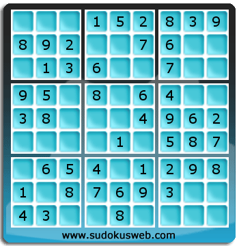 Sudoku de Nivell Molt Fàcil Sudoku de Nivell Molt Fàcil