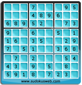 Sudoku de Nivel Muy Fácil Sudoku de Nivel Muy Fácil
