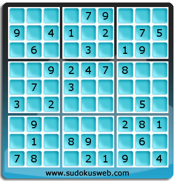 Sudoku de Nivel Fácil Sudoku de Nivel Fácil