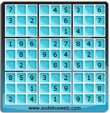 Sudoku von sehr einfacher höhe