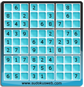 Nivel Muito Facil de Sudoku Nivel Muito Facil de Sudoku