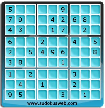 Sudoku von einfacher höhe