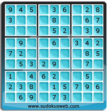 Nivel Muito Facil de Sudoku