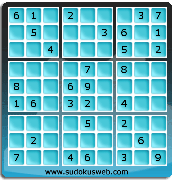 Sudoku von mittelmässiger höhe