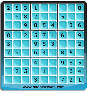 Nivel Muito Facil de Sudoku