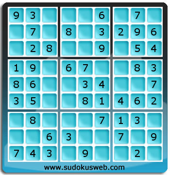 Nivel Muito Facil de Sudoku