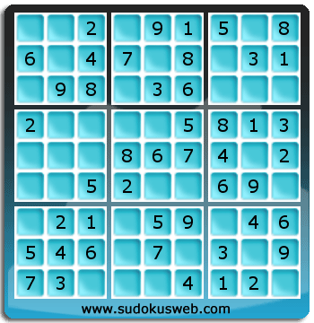 Sudoku de Nivel Muy Fácil