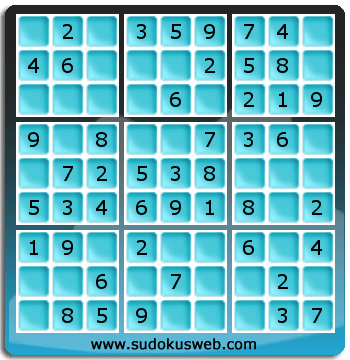 Sudoku de Nivell Molt Fàcil