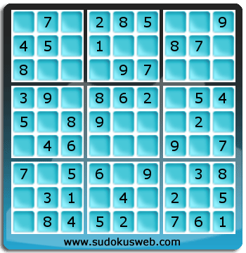 Sudoku de Nivell Molt Fàcil