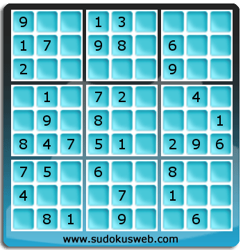 Nivel Facil de Sudoku