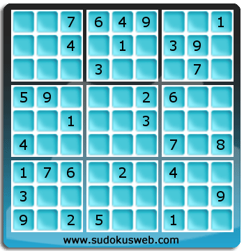 Sudoku von mittelmässiger höhe Sudoku von mittelmässiger höhe