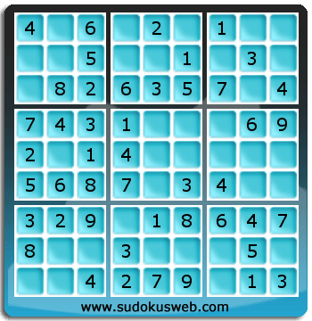 Sudoku de Niveau Très Facile