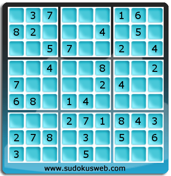 Sudoku von einfacher höhe