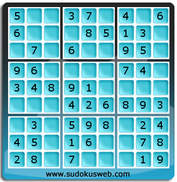 Sudoku de Nivel Muy Fácil