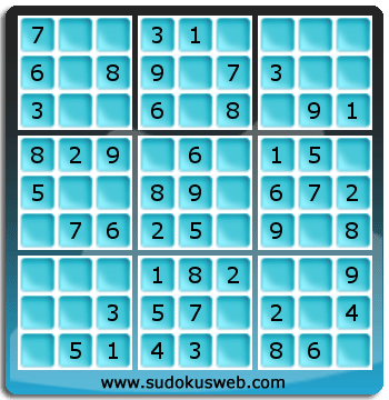 Sudoku von sehr einfacher höhe