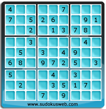 Sudoku von einfacher höhe Sudoku von einfacher höhe