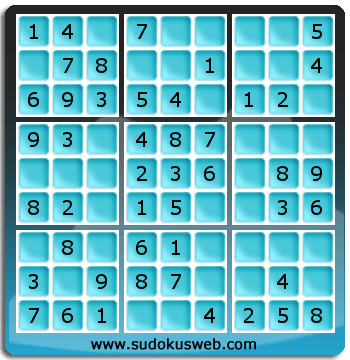 Nivel Muito Facil de Sudoku