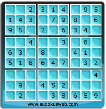 Nivel Muito Facil de Sudoku