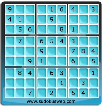 Nivel Facil de Sudoku