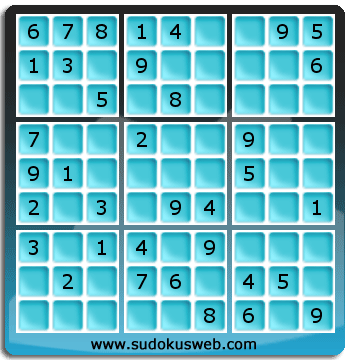 Nivel Facil de Sudoku